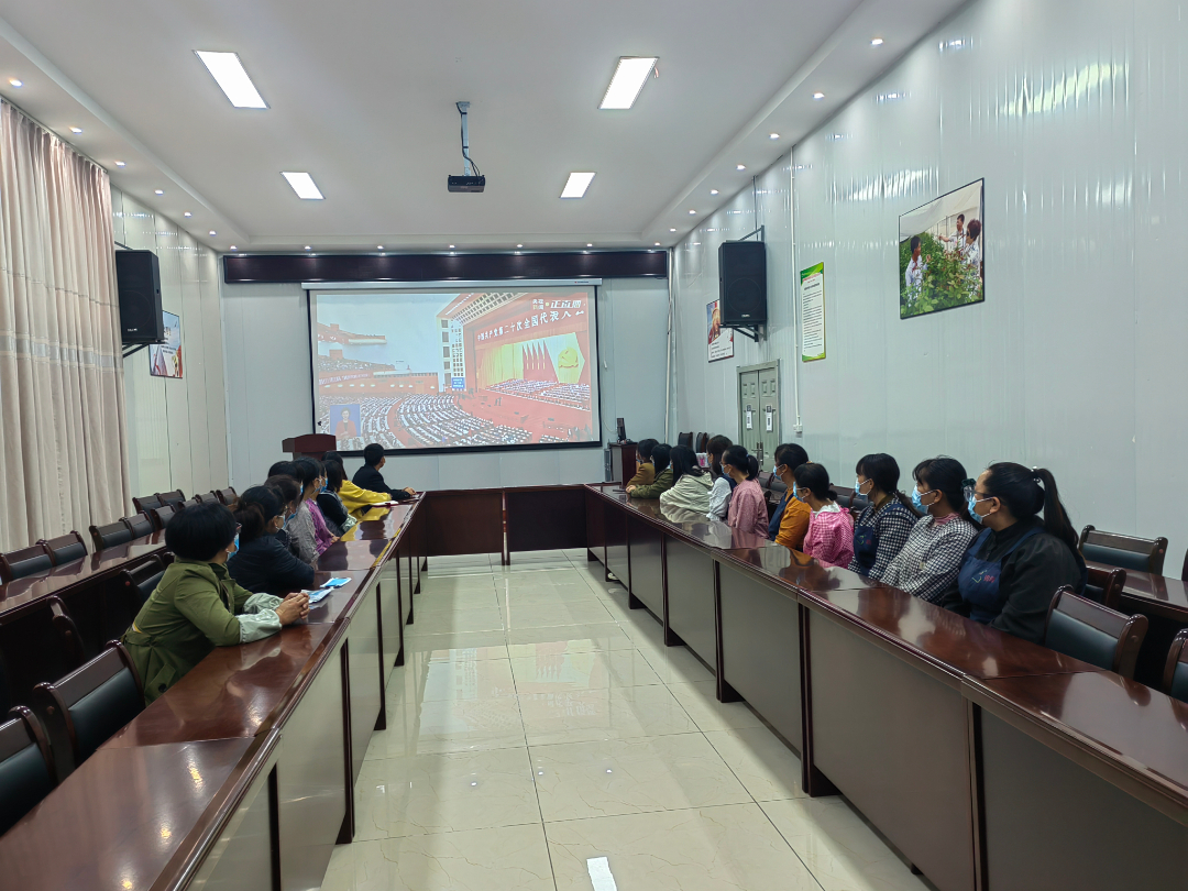 通海锦海农业科技发展有限公司员工收看党的二十大开幕式直播盛况.jpg 通海锦海农业科技发展有限公司员工收看党的二十大开幕式直播盛况.jpg