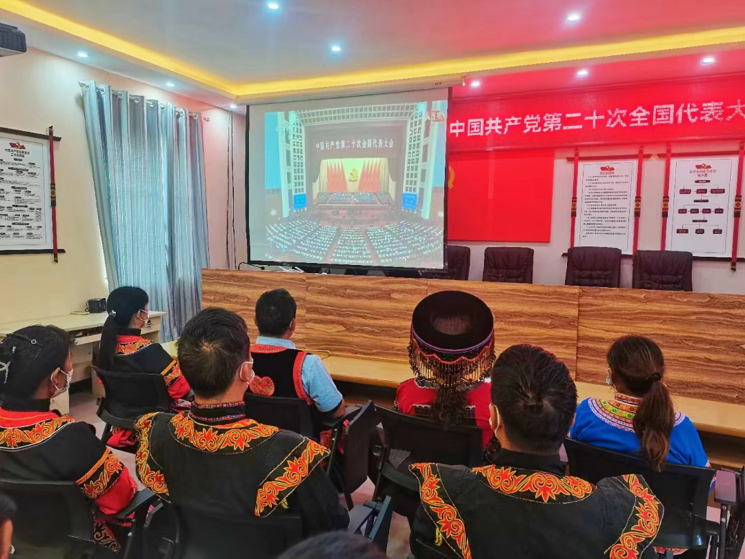 澄江市海口镇松元村委会组织党员干部及群众收看中国共产党第二十次全国代表大会开幕会。.jpg 澄江市海口镇松元村委会组织党员干部及群众收看中国共产党第二十次全国代表大会开幕会。.jpg